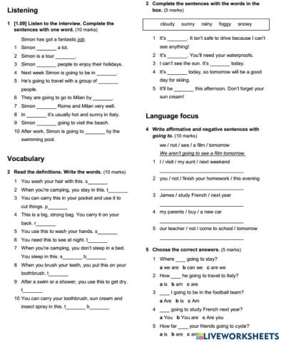 English plus 1 Unit 8(part 1)