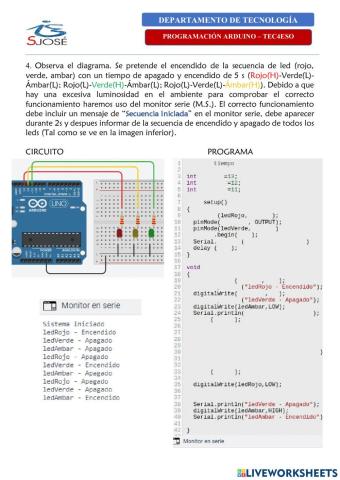 Práctica Programación Arduino - 4