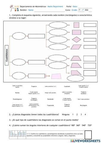 Geometría Cuadriláteros