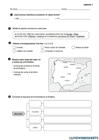 Unidad 7, Ciencias Sociales
