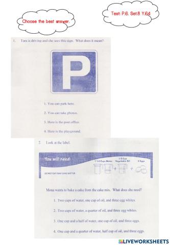 Evaluation knowledge