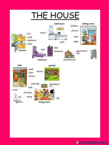 House vocabulary
