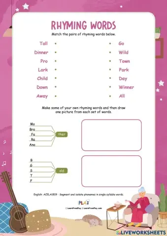 What Do You Call Your Grandma - Rhyming Words