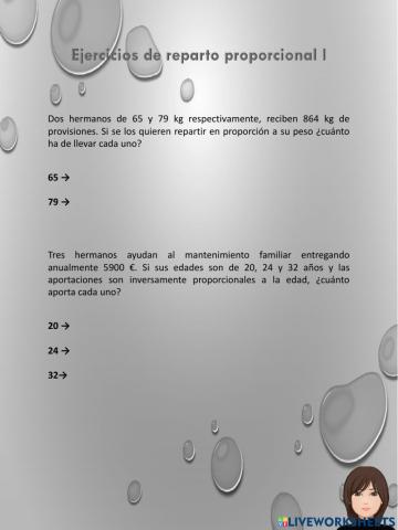 Reparto proporcional