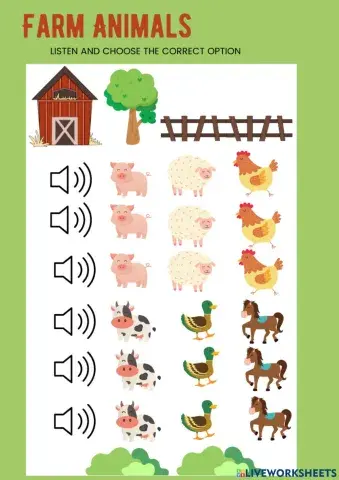 Farm animals