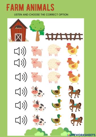 Farm animals