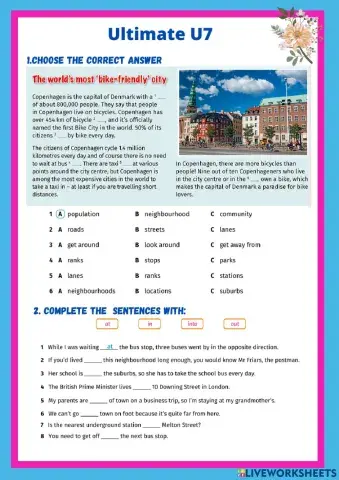 Ultimate U7 exercises