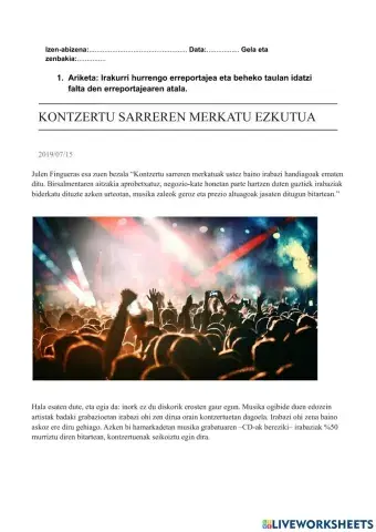 Euskara azterketa birpasatzen