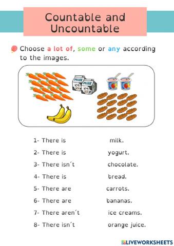 Countable and uncountable