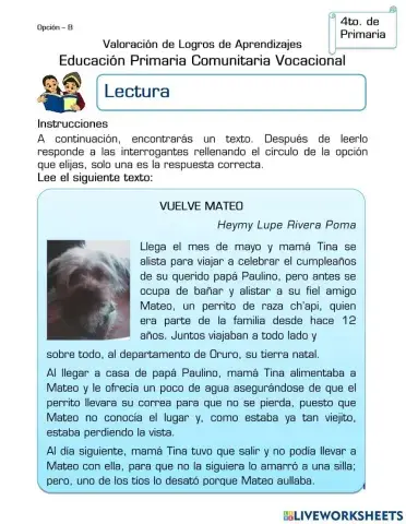 Valoración de Logros de Aprendizajes