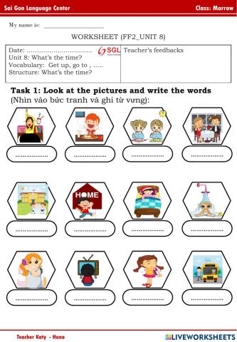 FFs2 - Unit 8 - Marrow