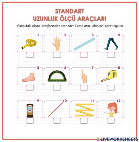 Standart Uzunluk Ölçü Araçları
