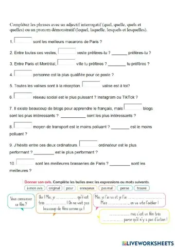 Ado 4 - module 3 leçon 2 P2 -devoir
