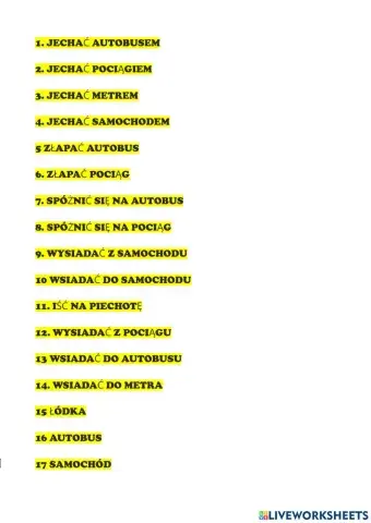 Junior explorer 5 unit 8 means of transport