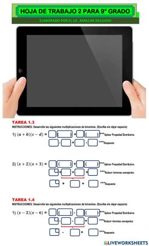 Multiplicación de polinomios