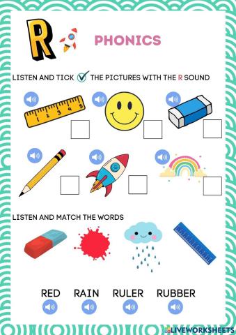 Phonics R