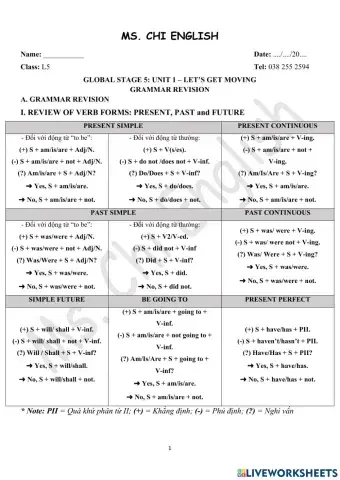 Ggvn-l5-u1-gram-revision