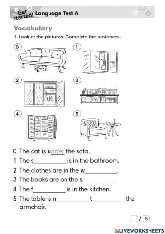 Go Getter Language Test -Get Started- Unit 0