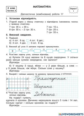 Діагностична робота