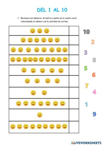 Del 1 al 10