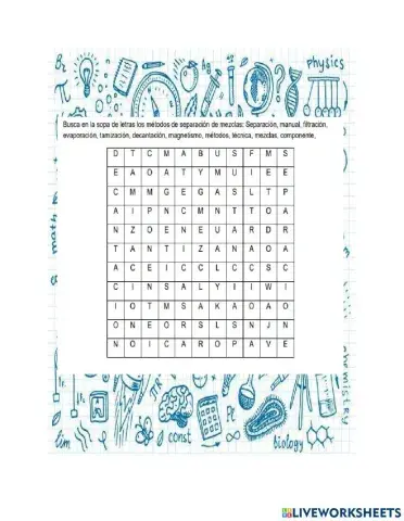 Técnicas de Separación de Mezclas