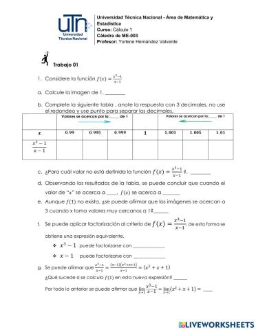 Introducción a Límites