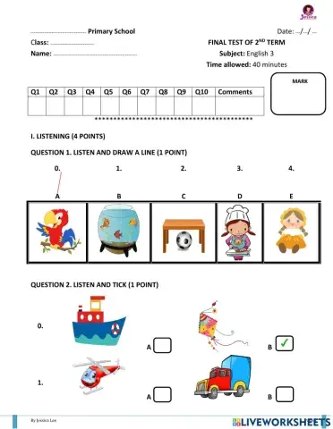 3 - the final exam term 2