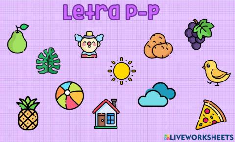 Letra P-p