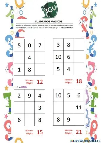 Cuadrados magicos