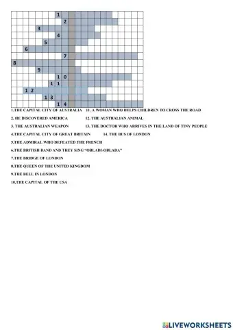 Australia, great britain, the usa