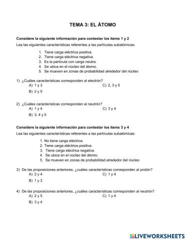 Practica General El ätomo