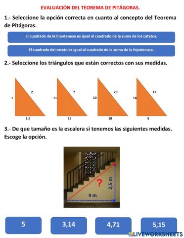 Teorema de Pitágoras