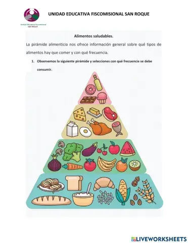 Alimentación saludable