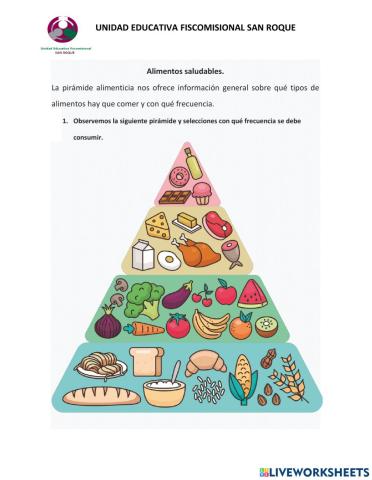 Alimentación saludable