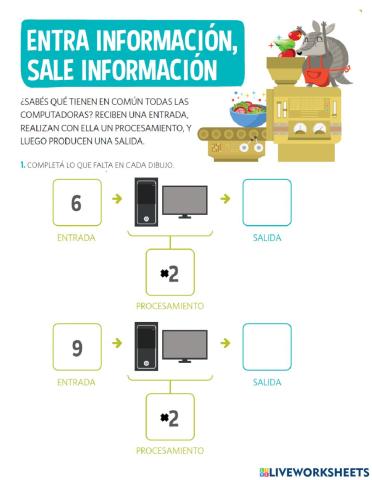 Entra y Sale Información