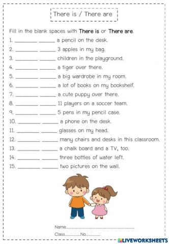 There is-are