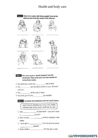 Health and body care