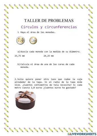 Círculo y circunferencia