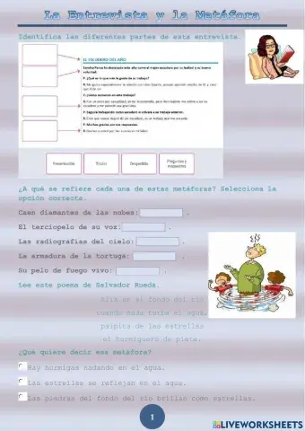 La entrevista y la Metáfora