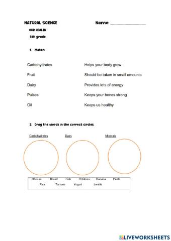 Our Health 5th GRADE