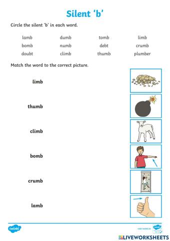 Silent Letter B