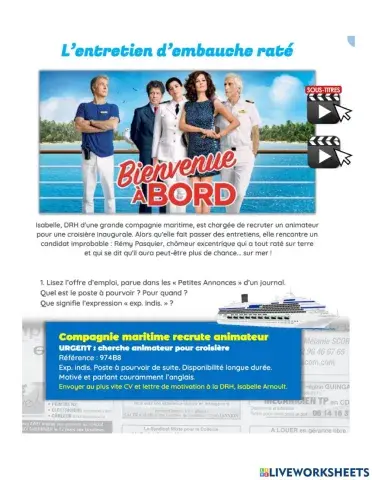 L'entretien d'emabuche raté