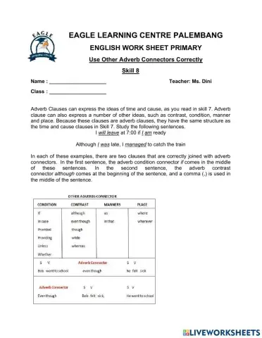 TOEFL Structure Skill 8