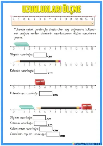 Uzunlukları Ölçme