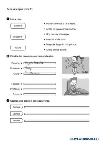 Lengua tema 11