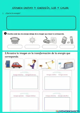 Energía, luz y calor (parte 1)