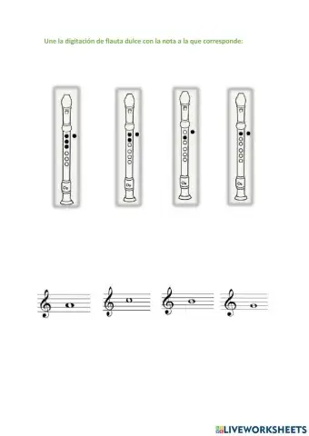 Digitaciones flauta dulce