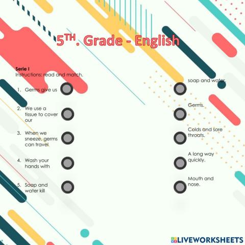 5to. Actividad healthy