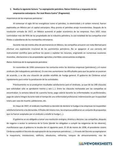 Expropiación petrolera en México