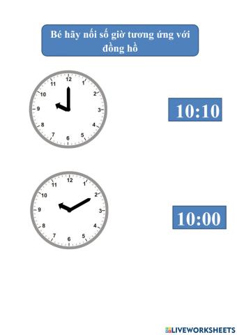 Bai tap dong ho